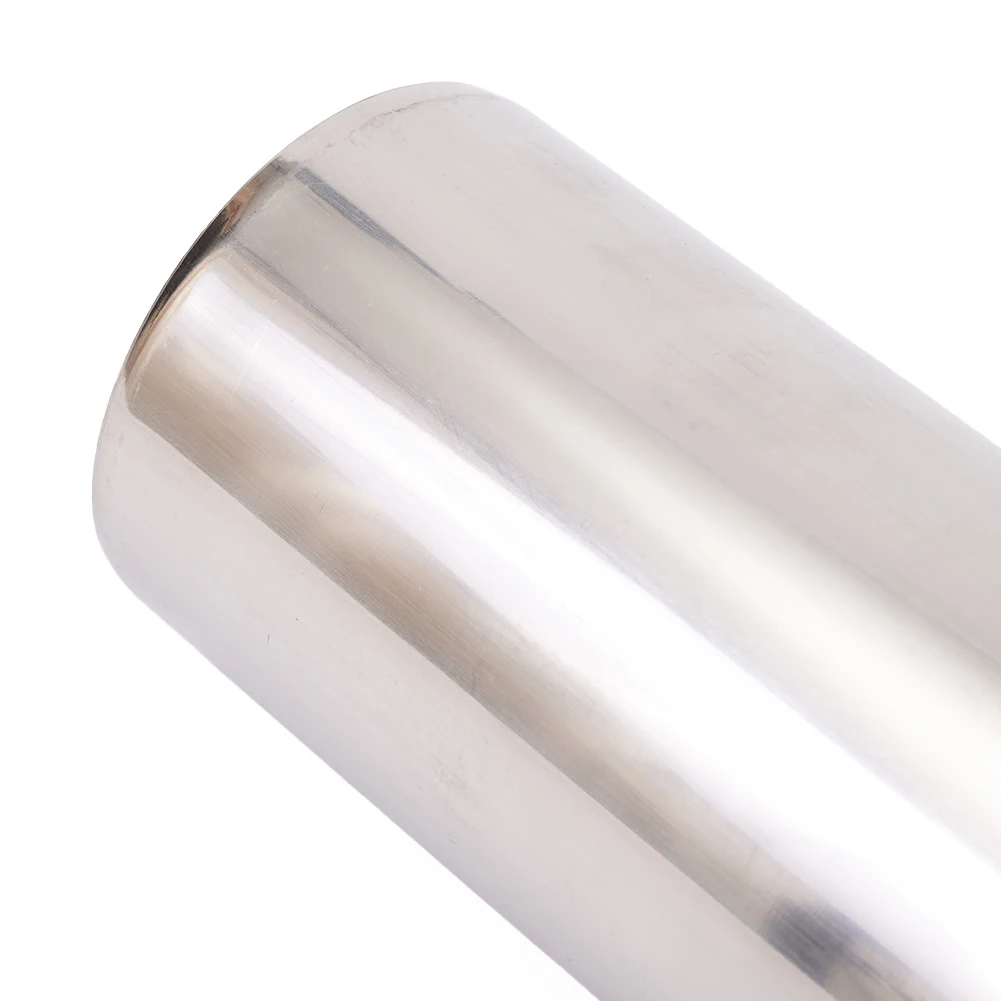 

20/30/40cm Stove Pipe 20cm/30cm/40cm Chimney Flue Liner Silver Stainless Steel 2.3in 20-40cm Practical Professional Durable New