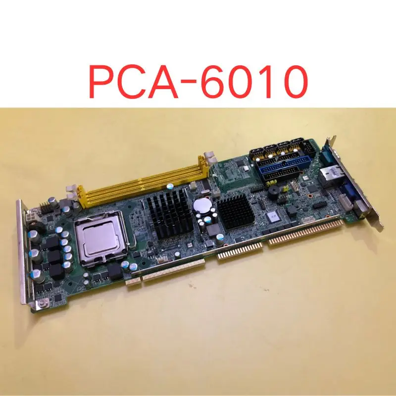 

Used Industrial computer motherboard PCA-6010VG PCA-6010 Rev.A1 PCA-6010G2 Test OK Fast Shipping