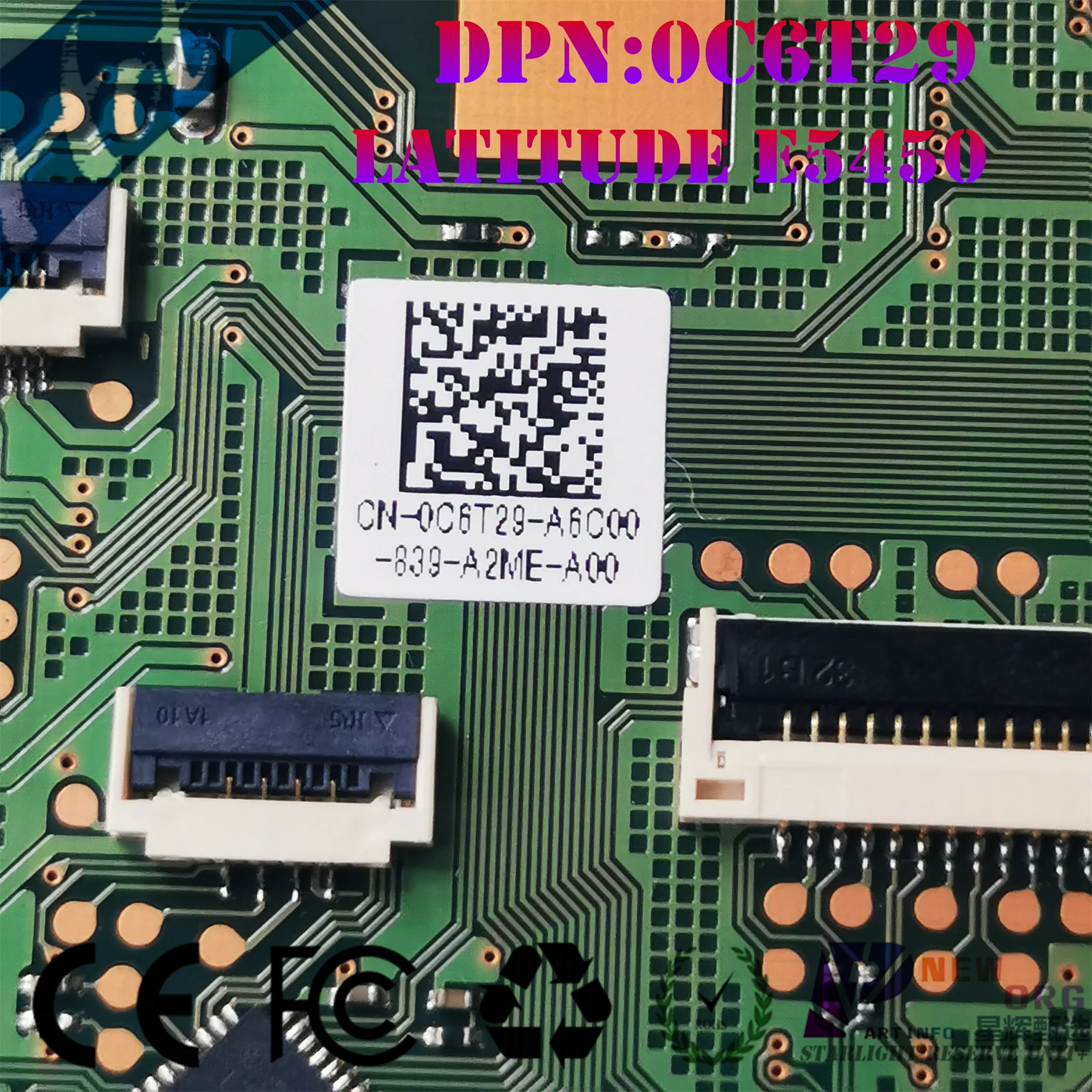 Laptop touchpad for Dell Latitude 5480 5490 5580 5590 E5470 E5450 E7450 E7470 PRECISION 3520 3530 series 0C6T29