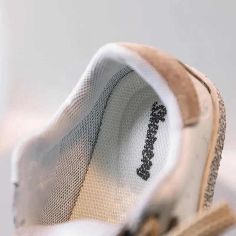 DIMI Spring/Autumn Boy Girl Toddler Shoes Fashion Soft Microfiber Leather Infant Sneakers Comfortable Non-Slip Casual Baby Shoes