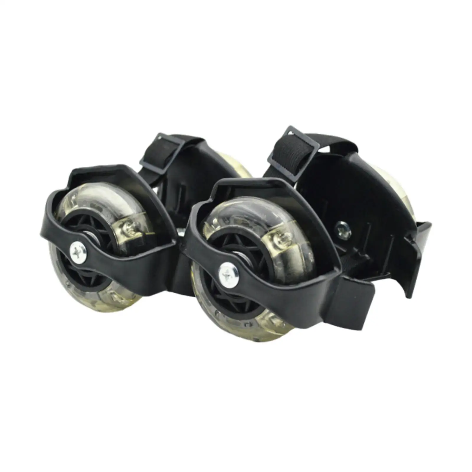 Heel Wheels Sturdy Flashing Roller Shoes Heavy Duty Shine Roller Skating 1 Size Fits Most Adjustable for Boys Kids Girls Child