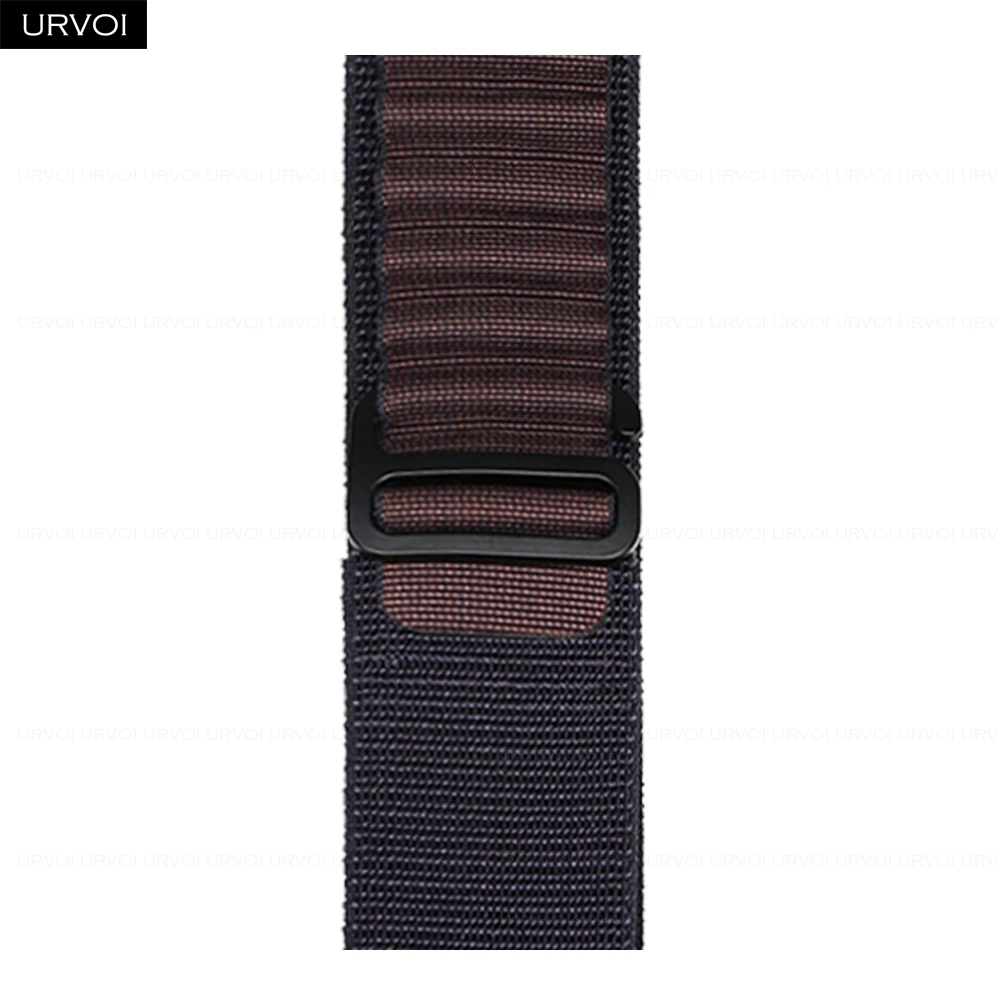 URVOI Black Woven Polyester Alpine Loop Strap with G-Hook Closure
