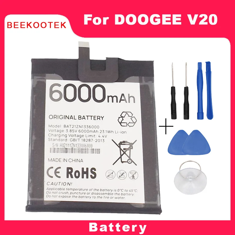New Original DOOGEE V20 Battery Inner Built Mobile Phone Battery Repair