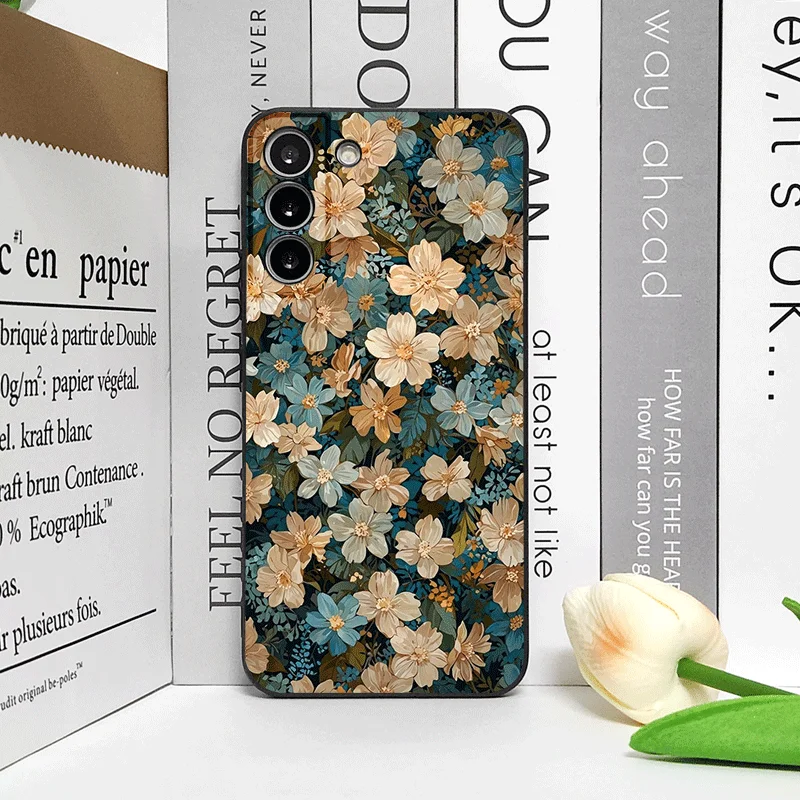 Floral Fragments Phone Case with Flowers Printing Design