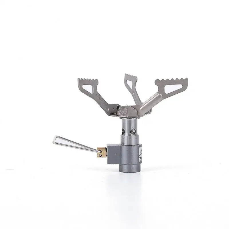 

Outdoor Portable Titanium Camping Gas 25g Lightweight Mini Gas Cooker Burner Camping Hiking Gas Burner brs-3000t