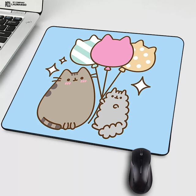 Cat Cartoon Mouse Pad Anime Mausepad PC Gamer Cabinet Tapis De Souris Varmilo Keyboard Gaming Accessories Laptop Mousepad