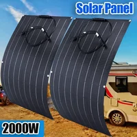Kit de panneaux solaires professionnels 500W-2000W – Système de charge complet 18V/36V pour applications RV, bateau et camping 2