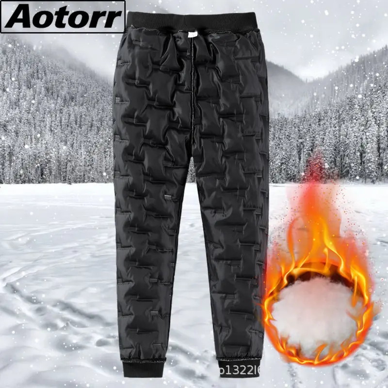 Зимние Штаны Мужские Winter Clothing Men Pants Winter Mens Casual