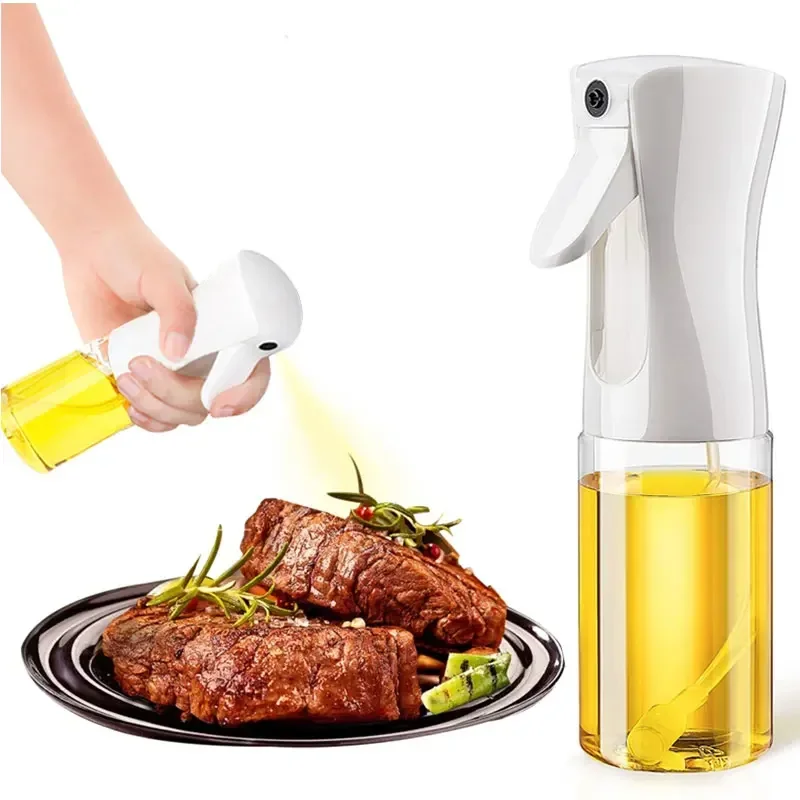 200/300/500ml Oil Spray Bottle BBQ Cooking Olive Oil Sprayer Kitchen Baking Oil Spray Vinegar Bottle Oil Dispenser for Air Fryer