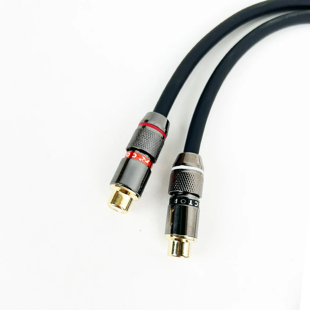 0,3 M-20 M 1PC RCA Zu RCA Kabel Stecker Auf Stecker Aux Kabel Jack für Heimkino HDTV TV DVD CD Lautsprecher Box Power Verstärker – Detail 6