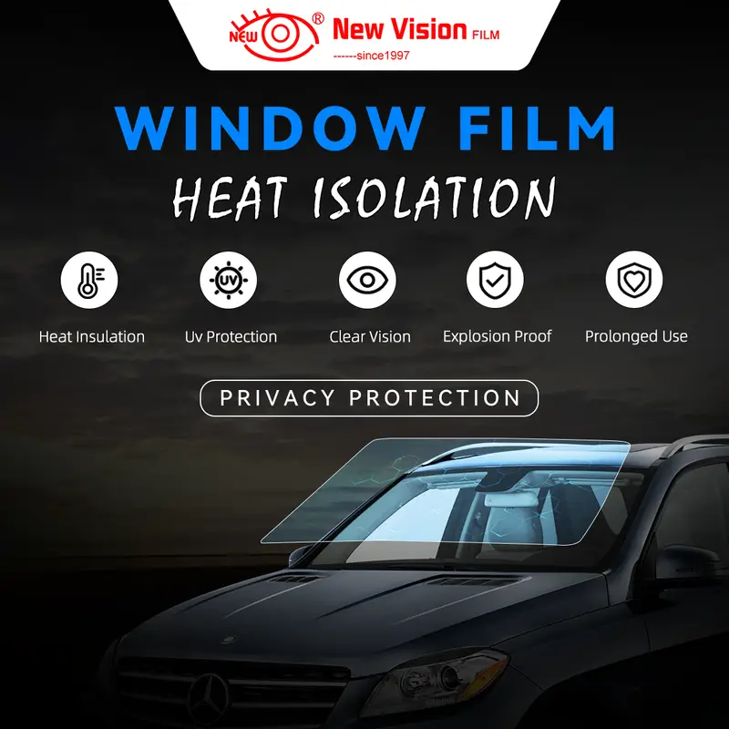 50cmX300cm IR100% Nano Ceramic Film Super Quality High Heat Resistant Car Glass Solar Tint Window Films Protective - Image 2