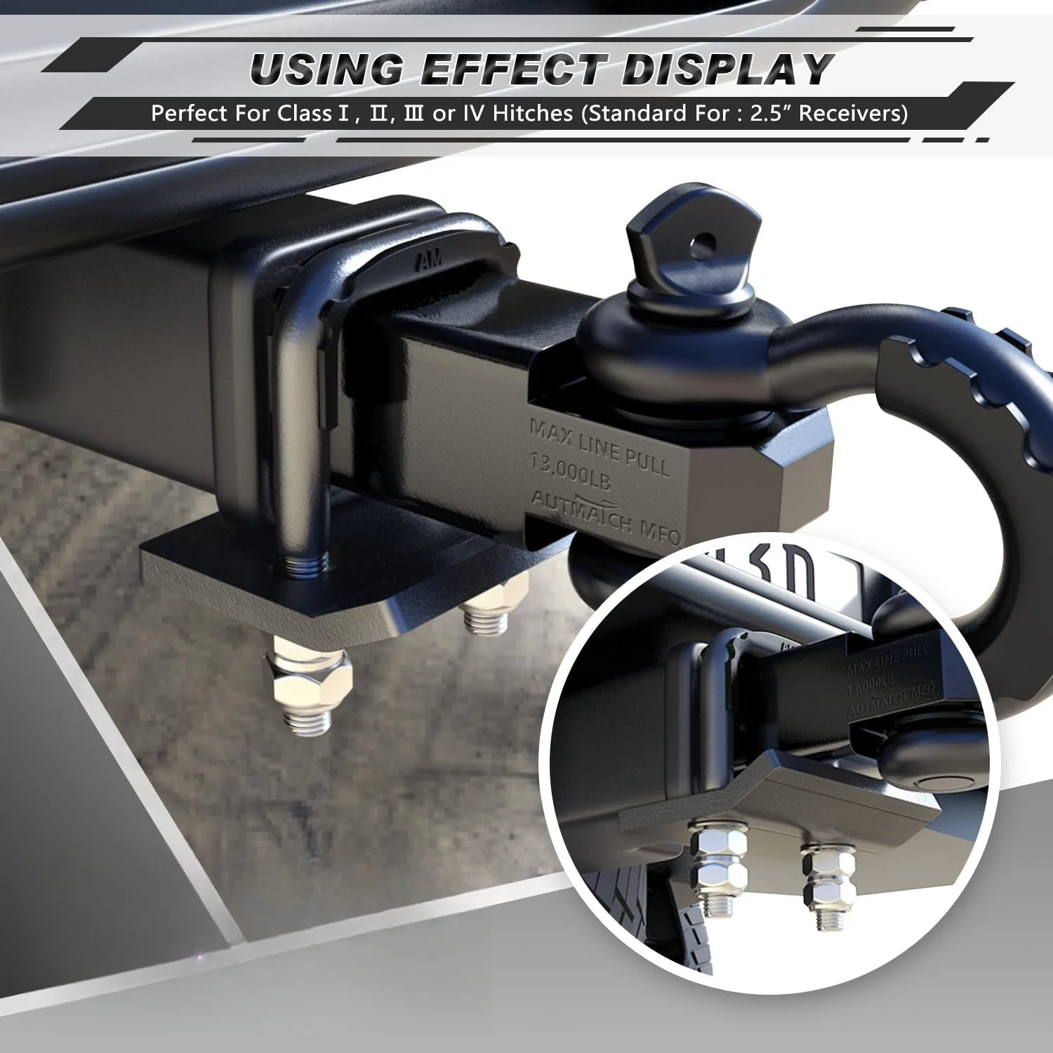 Heavy Duty 2.5" Hitch Clamp 4