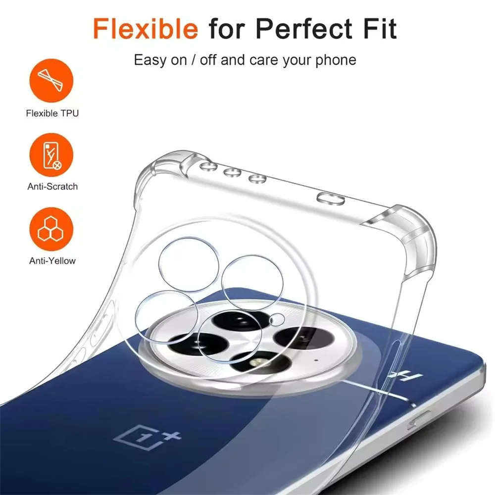 Ultra Thin Clear Shockproof Crystal Phone Case