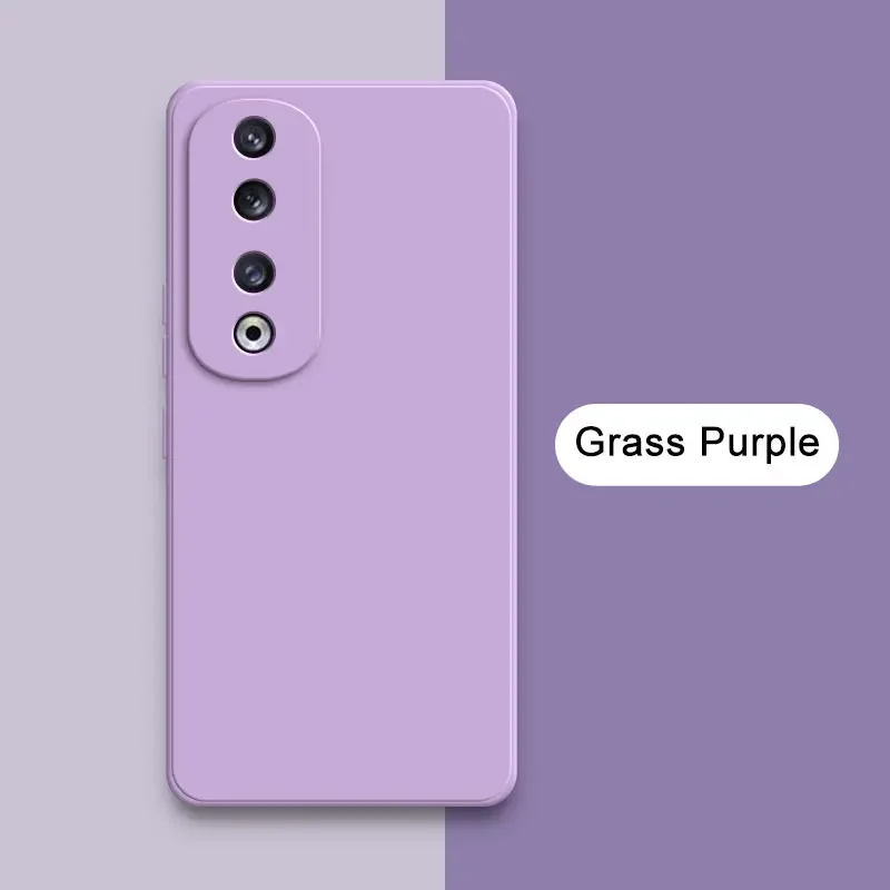 Square Liquid Silicone Shockproof Phone Case - 360° Protection & Camera Guard