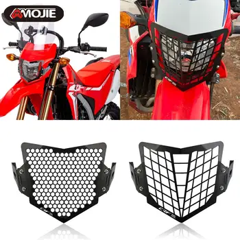 오토바이 CRF 헤드라이트 가드 커버 그릴 보호대, 혼다 CRF250L CRF250M CRF300L CRF 250 300 L/M 2012-2023, 250L 250M 300L