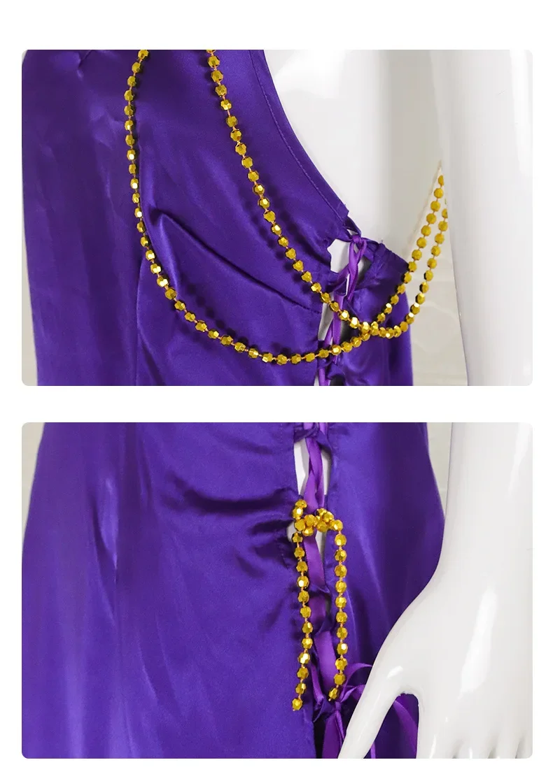 One Piece: Nami | Purple Kimono Cosplay Costume 35 One Piece Nami Purple Kimono Cosplay Costume