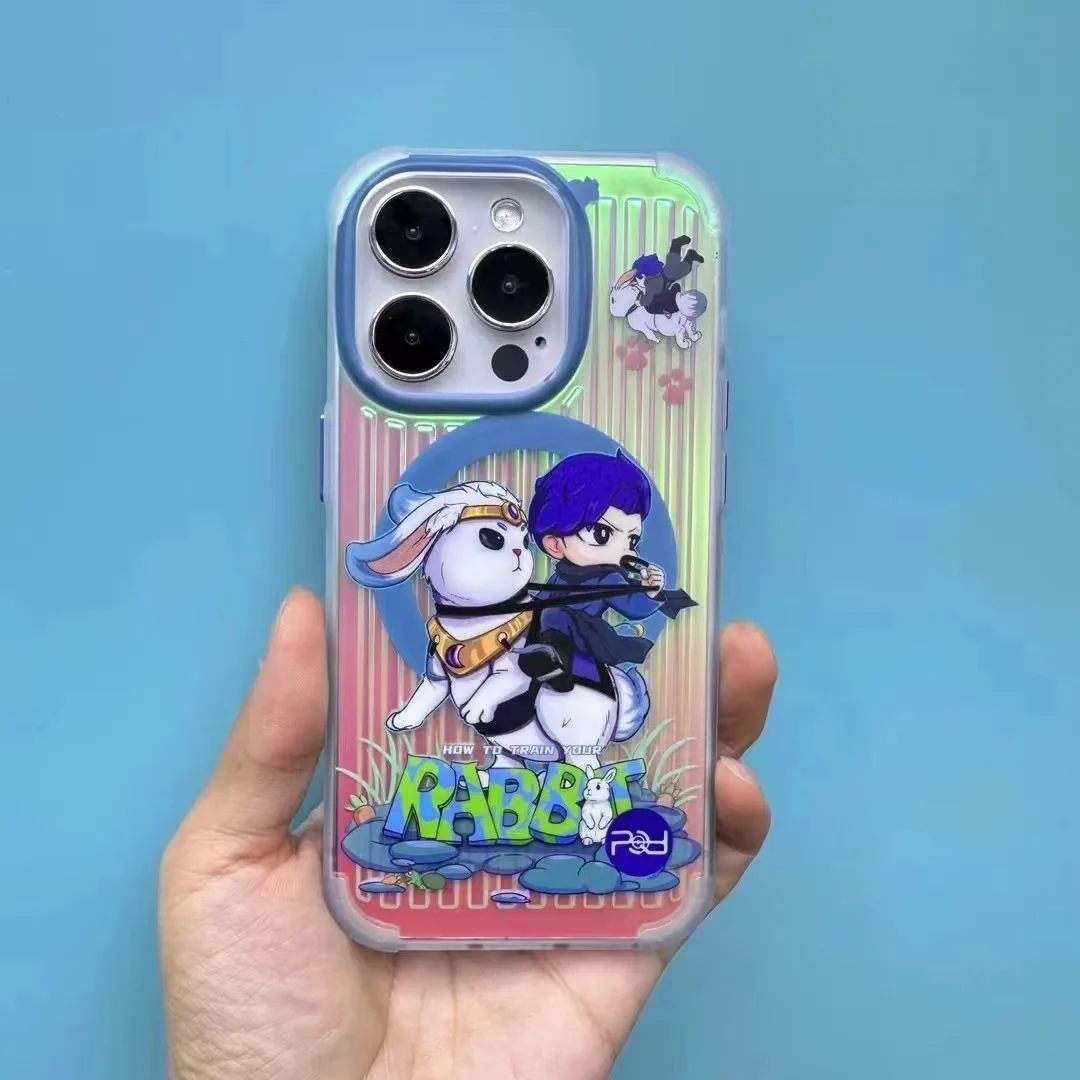 Fashion Magnetic Phone Case For Iphone 14 Pro Max Frosted Anti-fall Shockproof Cover For Apple Phone 14 Plus