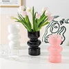 European Minimalist Glass Vase Living Room Decoration and Ornaments Retro Vase Hydroponic Glass Vase Flower Arrangement 6