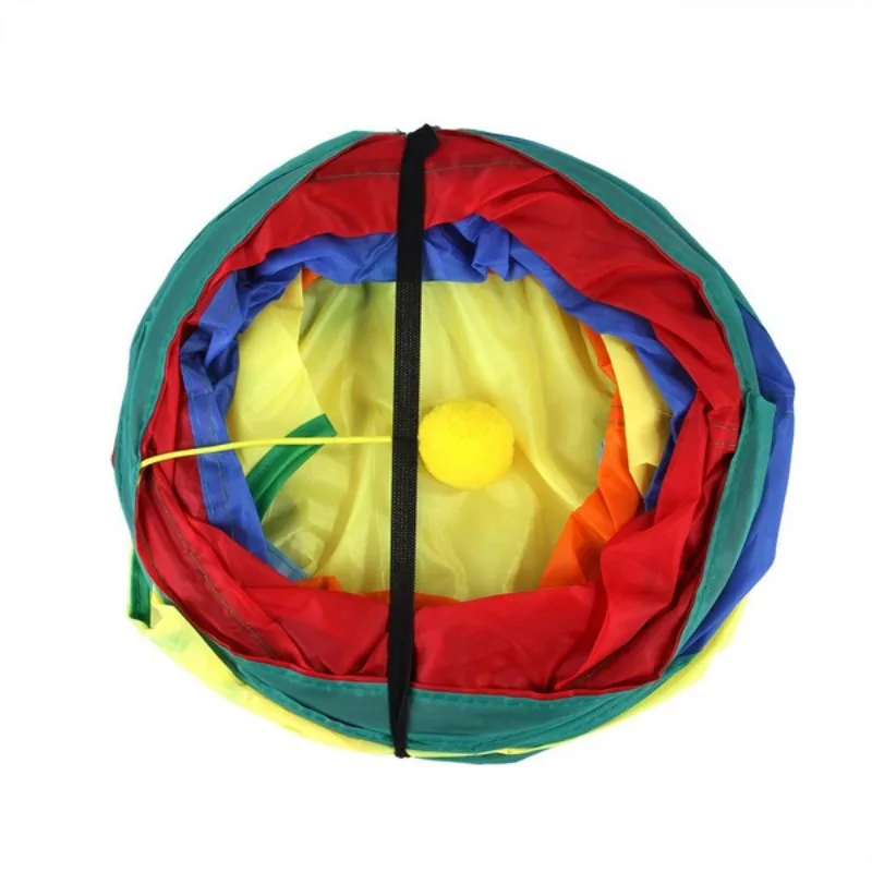 Foldable Small Pet Tunnel Cat Toys Puppy Kitten Rabbit Play