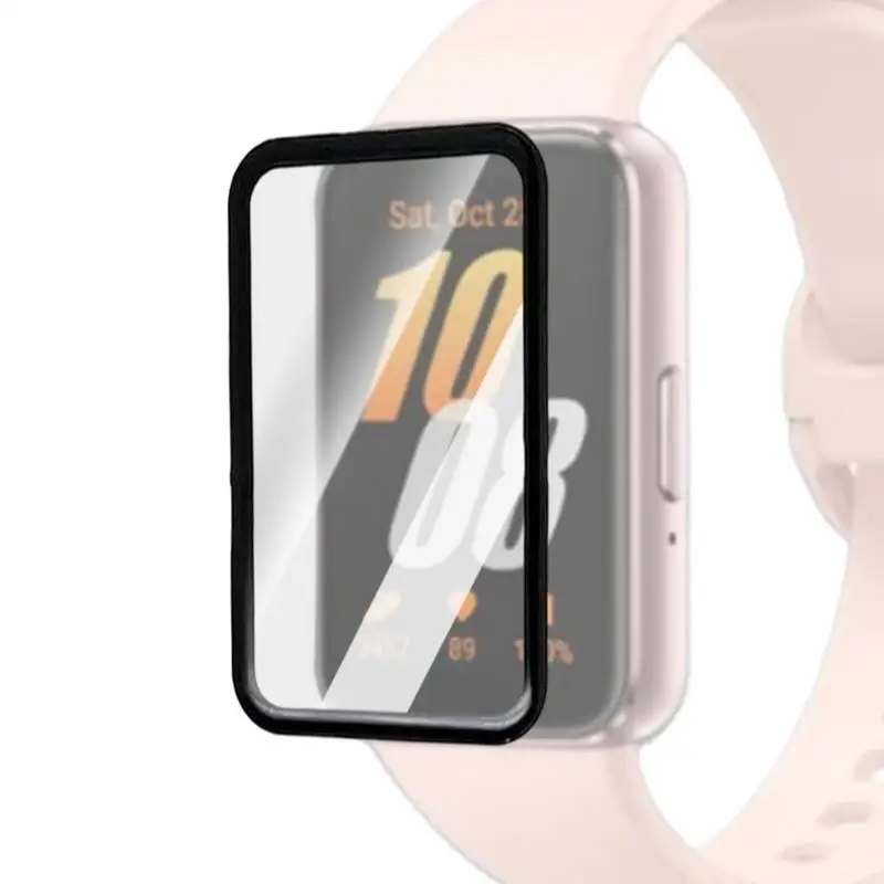 

5D Soft Edge Smartband Clear Protective Film Cover For Samsung Galaxyy Fit 3 Smart Wristband Fit3 Full Screen Protector Cover