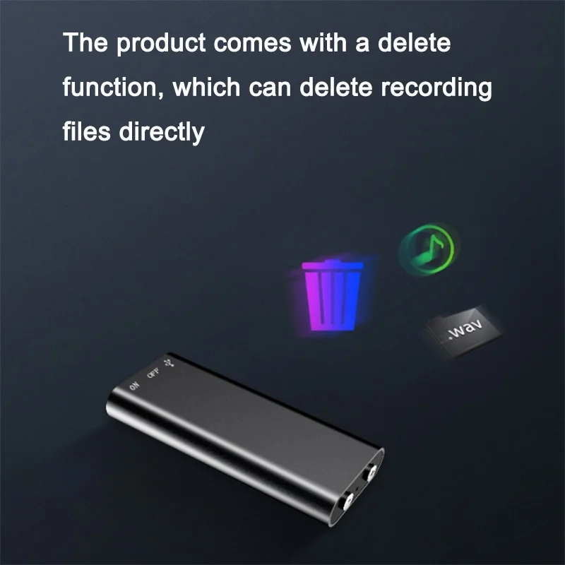 Mala veličina prijenosnog diktafona