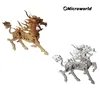Microworld Steel Warcraft Styling Puzzle Blazing Kirin Animal Model Desktop Decoration Toy Souvenir Gift 3D DIY Puzzle For Child 1