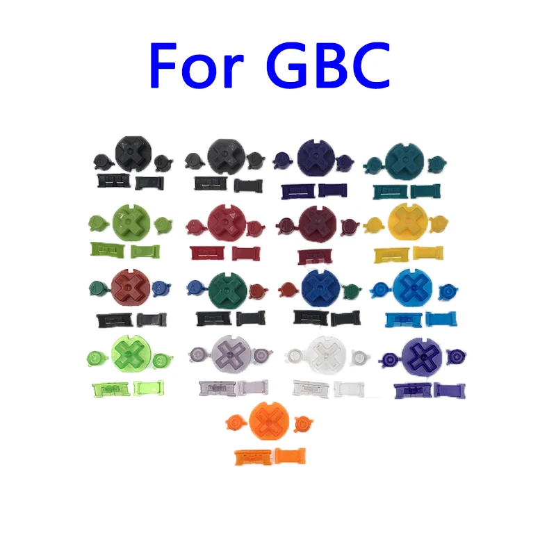 thumbnail image 2 of Buy Multi-Color Replacement Keypads L R A B Buttons For Gameboy Advance Buttons Frame For Gba D Pads Power On Off Button E Black 2 of 13