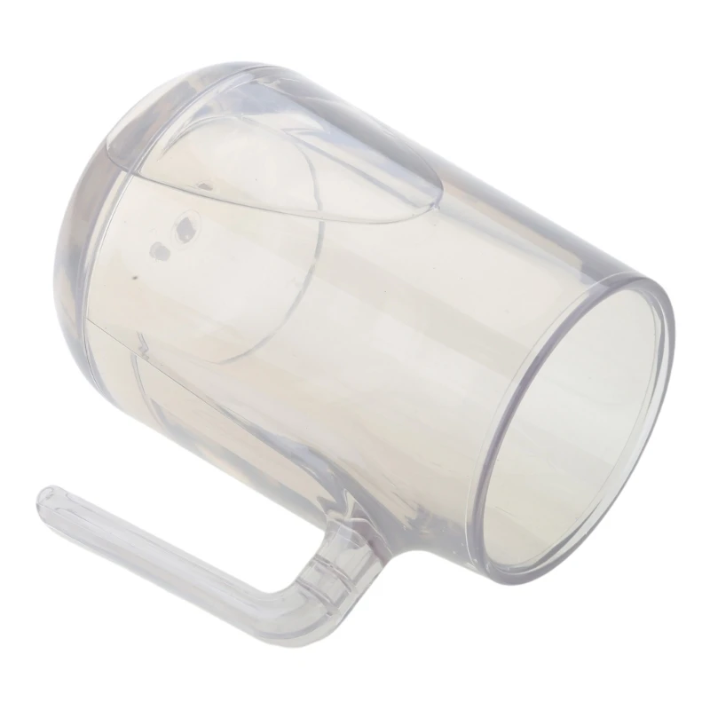 Insulated Freezer Mug for Cold Drink Large Capacity Double Wall Glass H7EA
