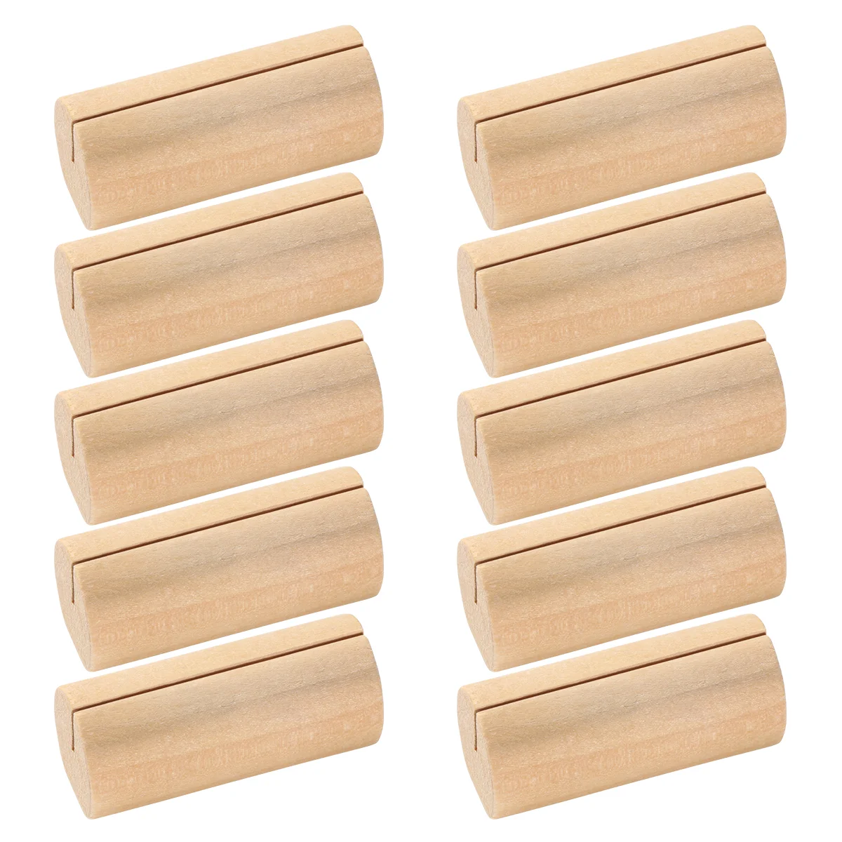 

Wooden Display Shelf Photo Stand Holder Business Table Frame The Office Decor Bamboo Memo for