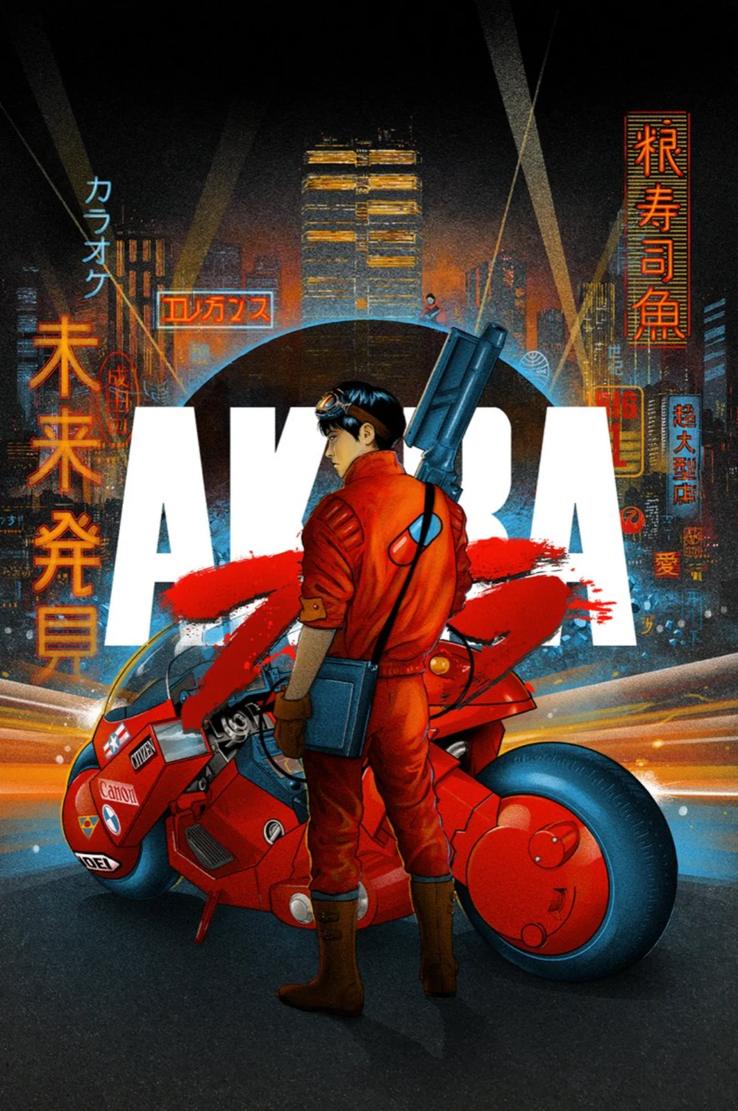 

Akira Movie Print Art Canvas Poster for Living Room Decoration Home Wall Decor Picture
