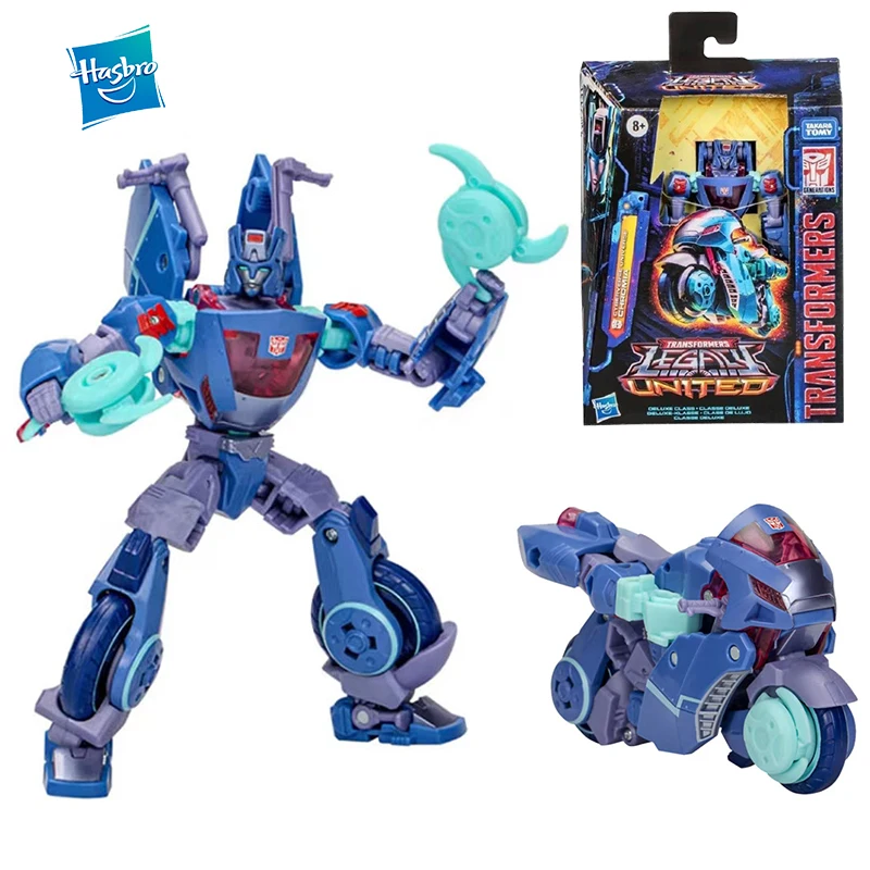 

Экшн-фигурка в наличии 12 см, оригинальная модель Hasbro Transformer Legacy Cybertron Chromia Deluxe, игрушка, подарки для хобби