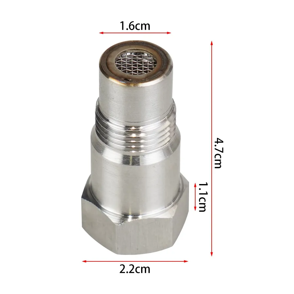O2 Oxygen Sensor Connector Internal Thread M18x1.5 Bung Adapter P0420 P0430 for OFF ROAD