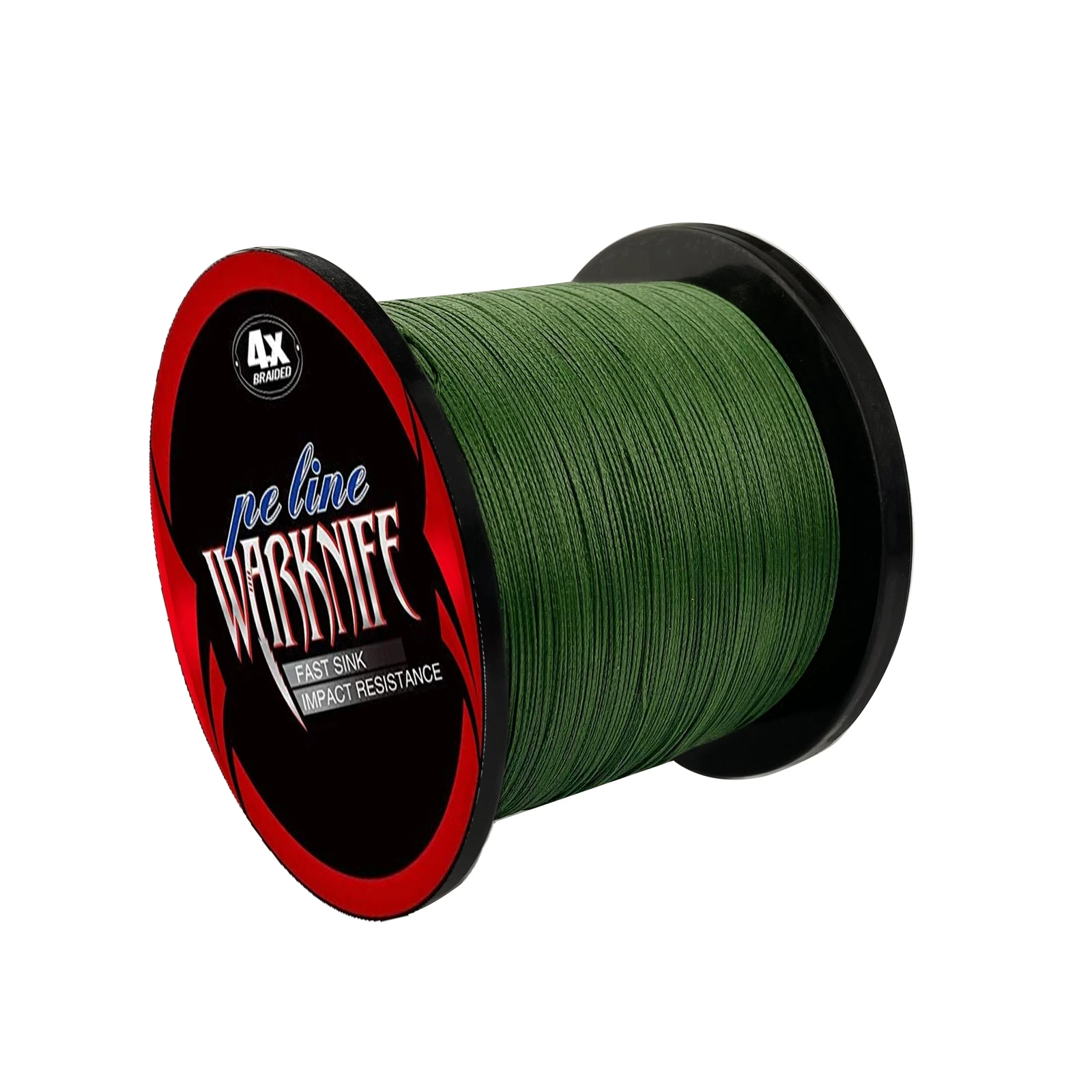 PE Braided Fishing Line 2-100LB Multifilament Smooth Fishing Line for Carp Warknife Japan 300m 500m X4