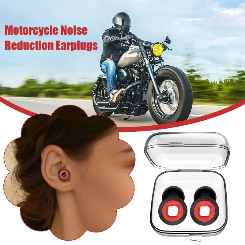 Motorcycle Noise Reduction Earplugs Anti-noise Mute