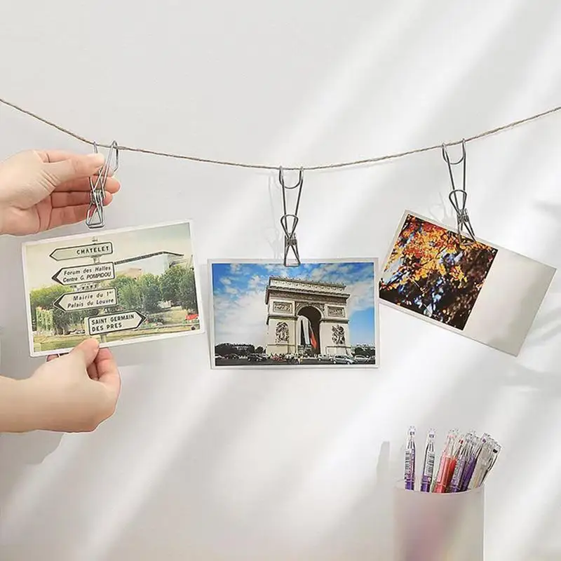 

Длинный хвостовой зажим из нержавеющей стали с крючками, металлические вешалки, зажимы, булавки для одежды, подвесные уличные кухонные прищепки для одежды