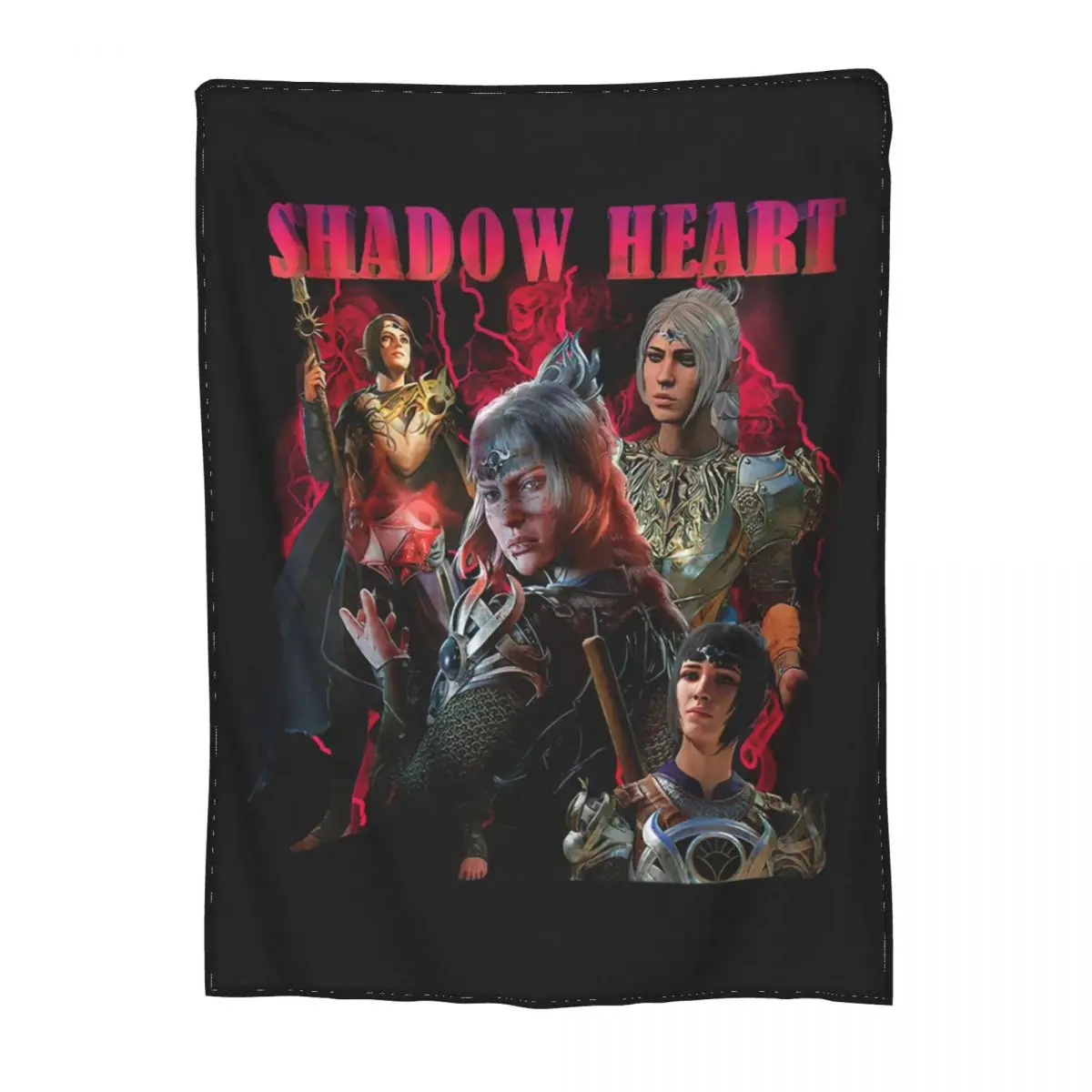 

Baldur's Gate 3 Shadowheart Blankets BG3 Game Merch Comfortable Ultra-Soft Throw Blankets for Bed Bedroom Bedspreads