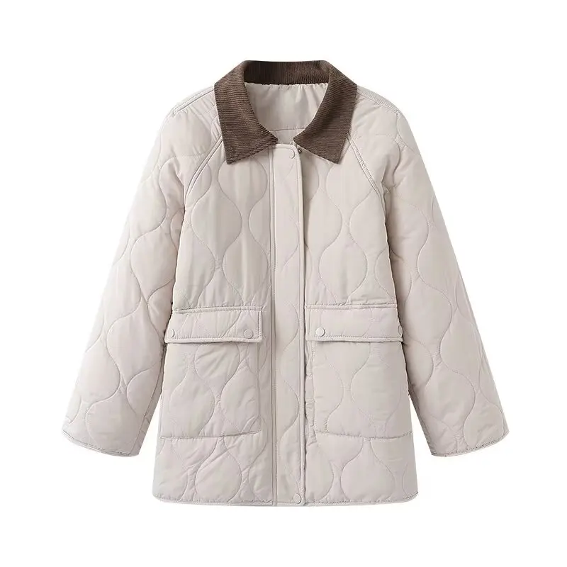 Parkas Jackets Women's Coat Winter Outwear Casual Loose Long Sleeve Tops Elegant Fashion Pockets 2024 inszart Warm Woman Jackets