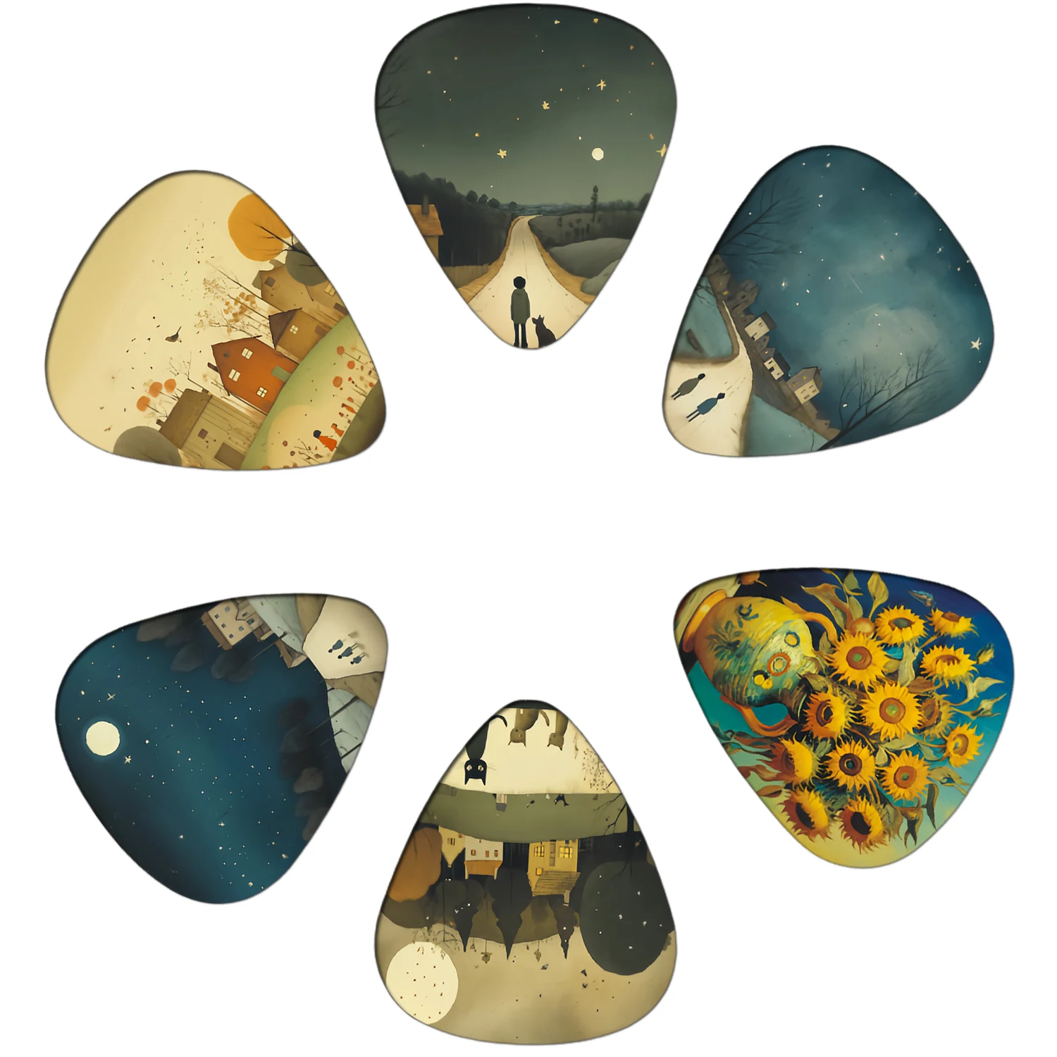 Guitar Picks 12PCS for Professional Musicians