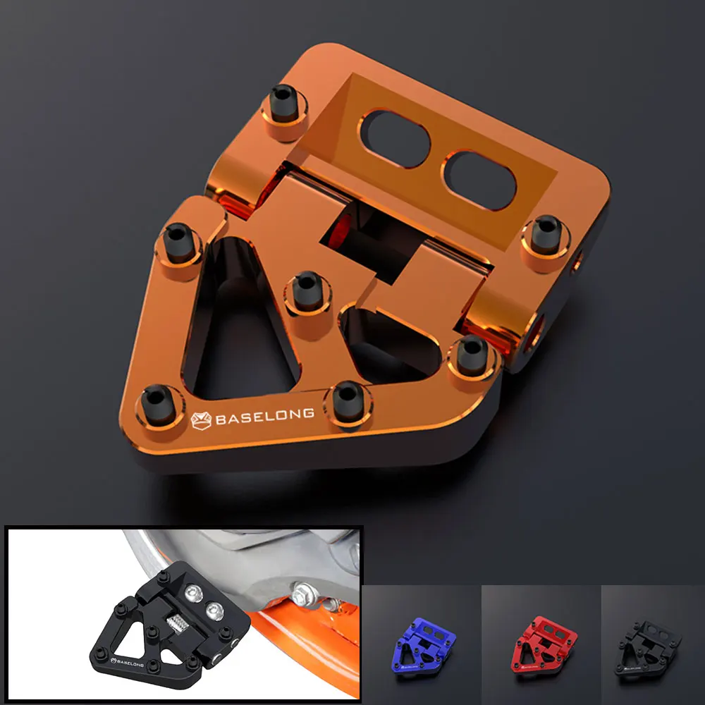 

For KTM 390 790 890 950 990 1050 1090 1190 1290 Super Adventure R S T Rear Folding Brake Pedal Step Tip Plate 690 Enduro SMC R