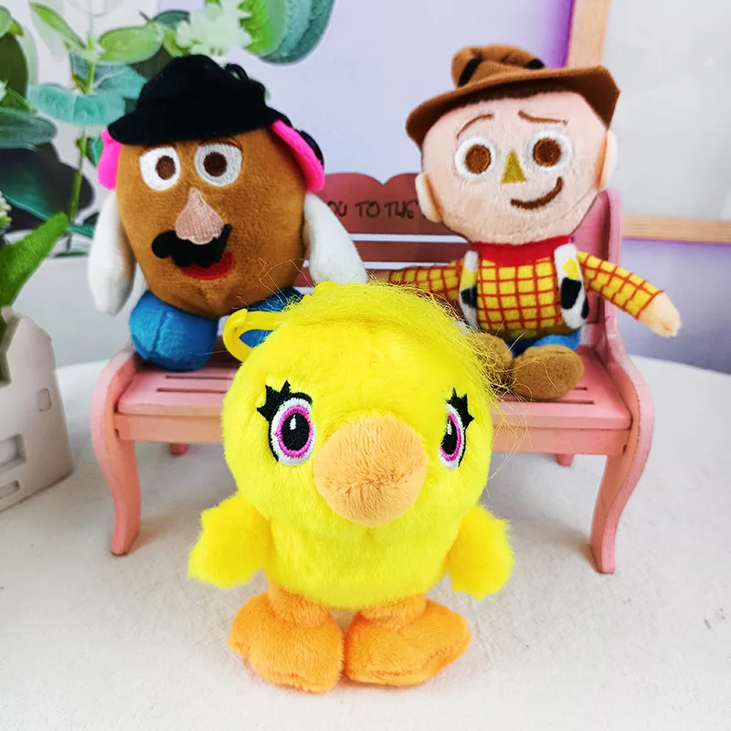 10cm Disney Toy Story 4 Woody Forky Bunny Alien Buzz