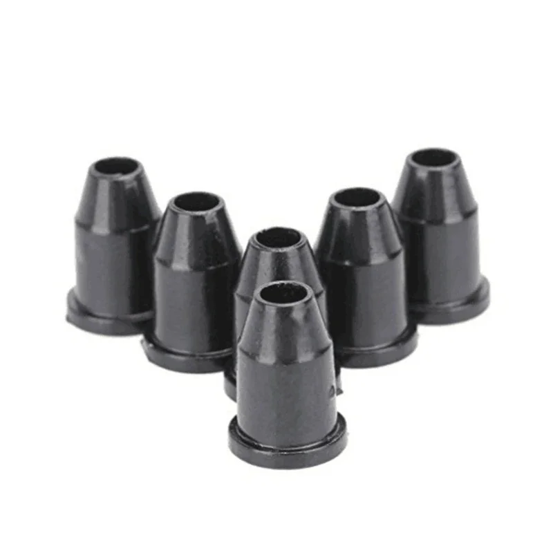 6 Teile/satz Gitarre String Caps Montage Schnalle Durch Körper Aderendhülsen Gitarre String Aderendhülsen Buchse für Elektrische Gitarren – Detail 8