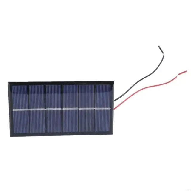 3.0V 220MA Solar Panel Dripping Glues Plate With Wire Solar Systems Module for Science And Technology Products Enduring 4