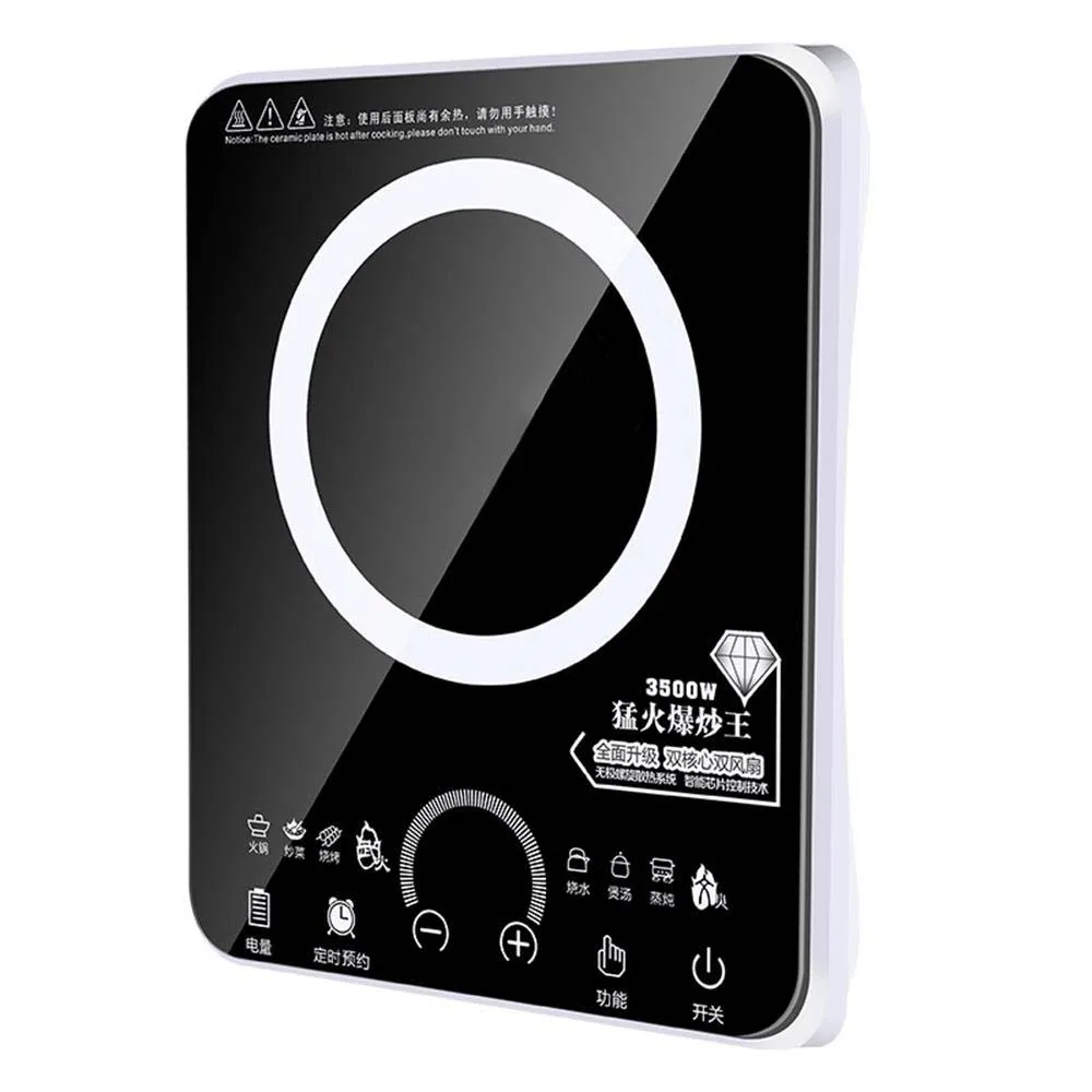 3500W commercial stir frying energy-saving Induction cooking household multi-function touch screen Induction cooking