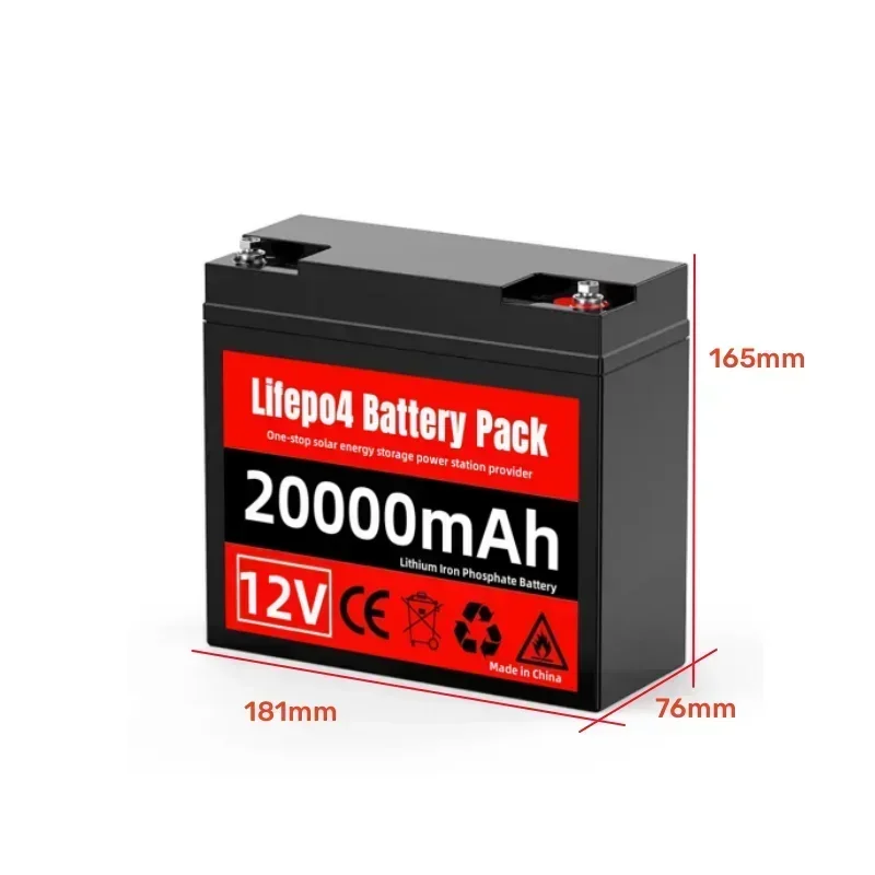 LiFePO4 baterija 12V 50Ah + Punjač 10A RC Set