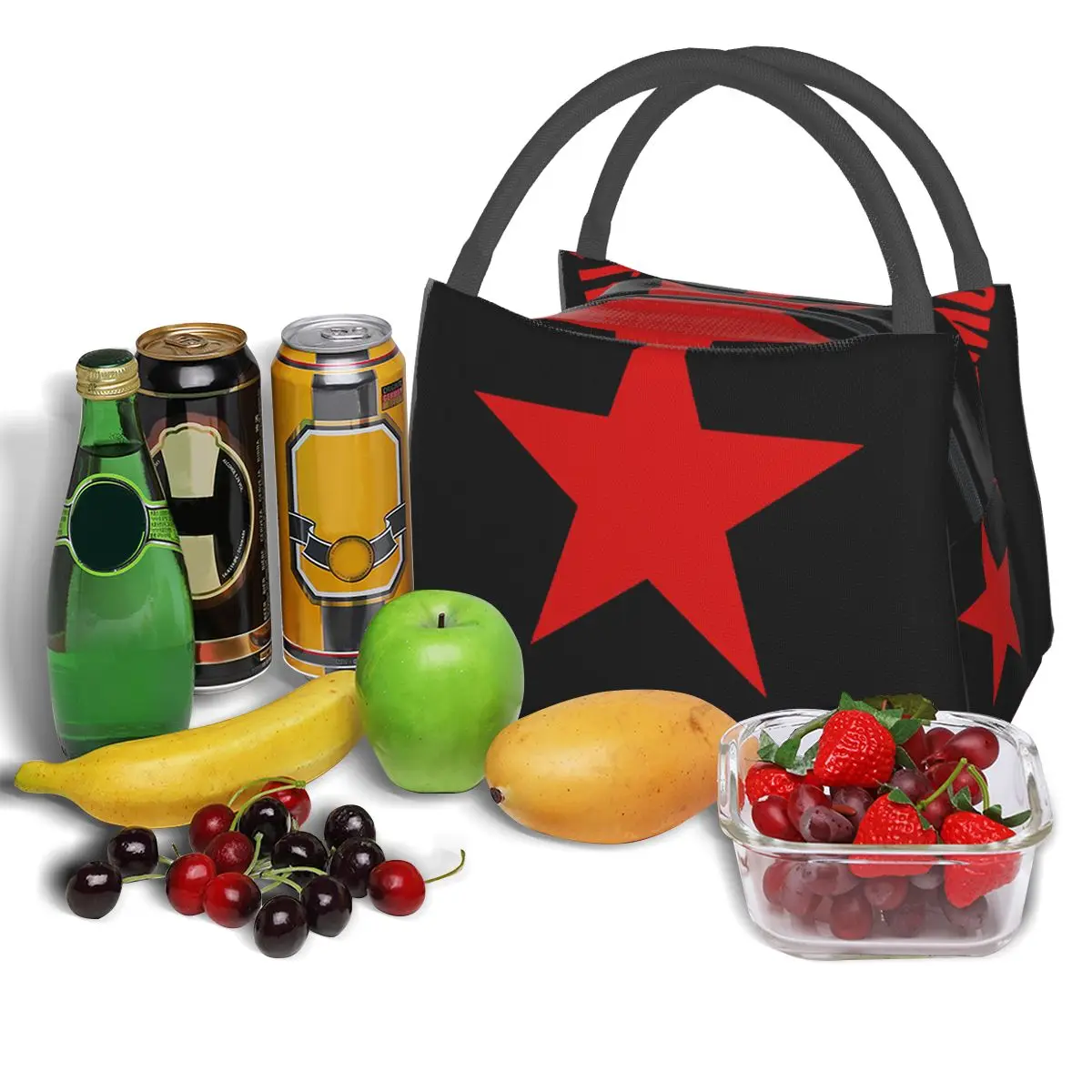 EZLN Democracia Libertad Justicia Zapatista Portable insulation bag for Cooler Thermal Food Office Pinic Container
