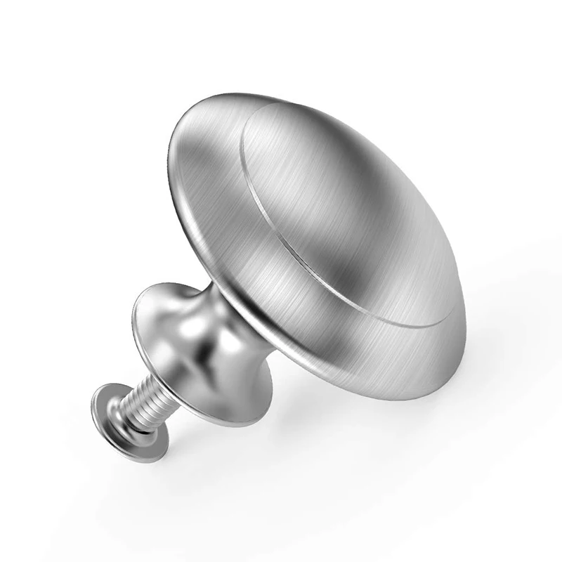 10Pcs Door Knobs Stainless Steel Drawer Cabinet Handles Knobs Kithcen Cupboard Pull Handles Furniture Hardware Accessories