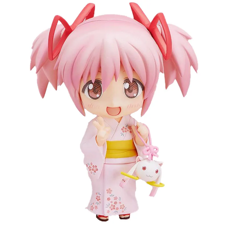 

100% Original Good Smile Nendoroid Freeing GSC 432 Madoka Kaname Puella Magi Madoka Magica Anime Figure Model