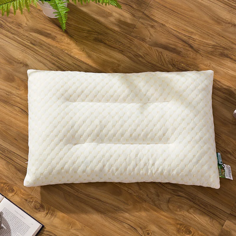 

Latex Pillow - White Memory Foam Orthopedic Bedding Pillow for Neck Pain Sleeping 60*40 cm