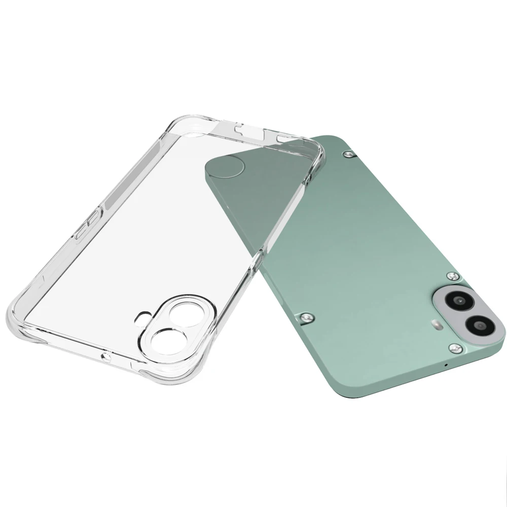 Custodia Foluu Trasparente Per Nothing CMF Phone 1 – Antiurto In TPU E PC – Non Ingiallisce – Sottile E Leggera - 4