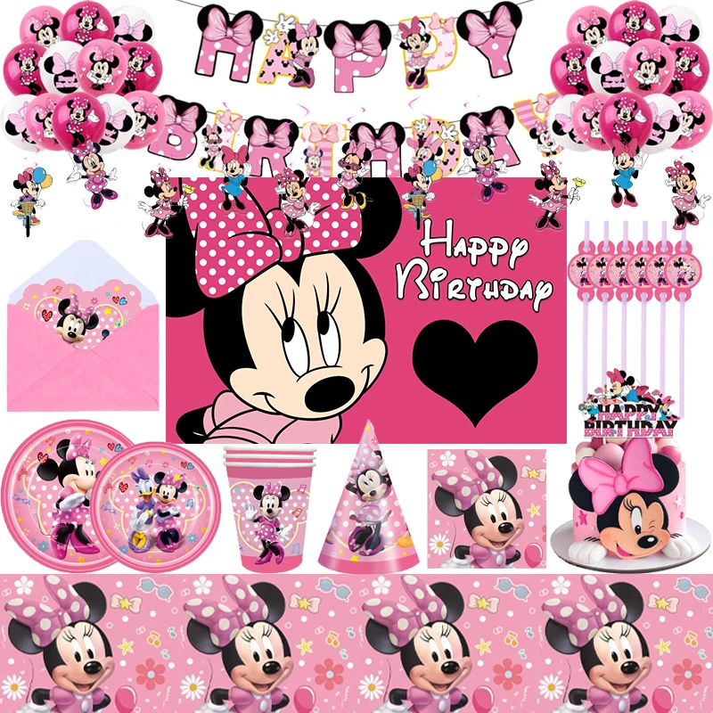Minnie Mouse Happy Birthday Banner Printable